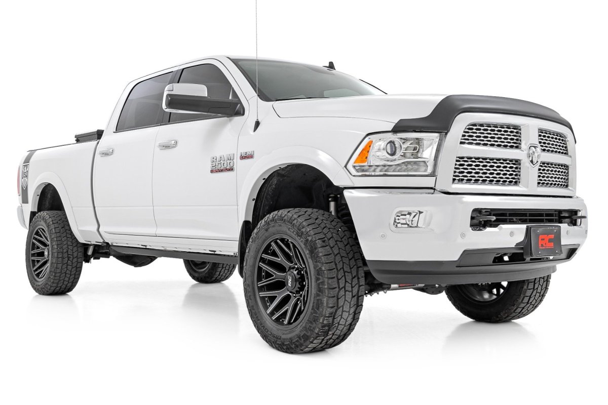 Ram 3500 Power Running Boards - Rough Country - Dual Electric Motor - '11-'23